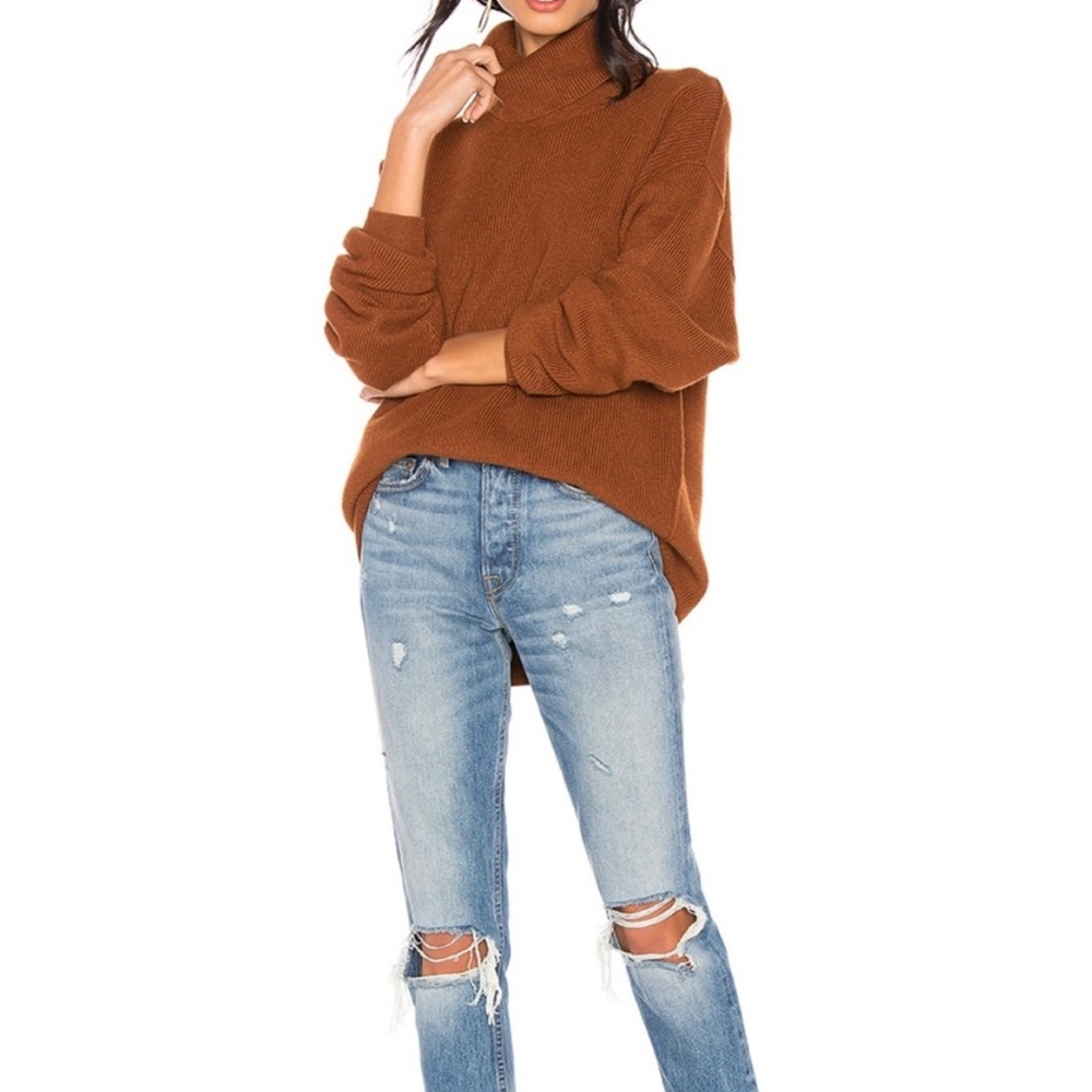 Free People Softly Structured  Tunic Sweater